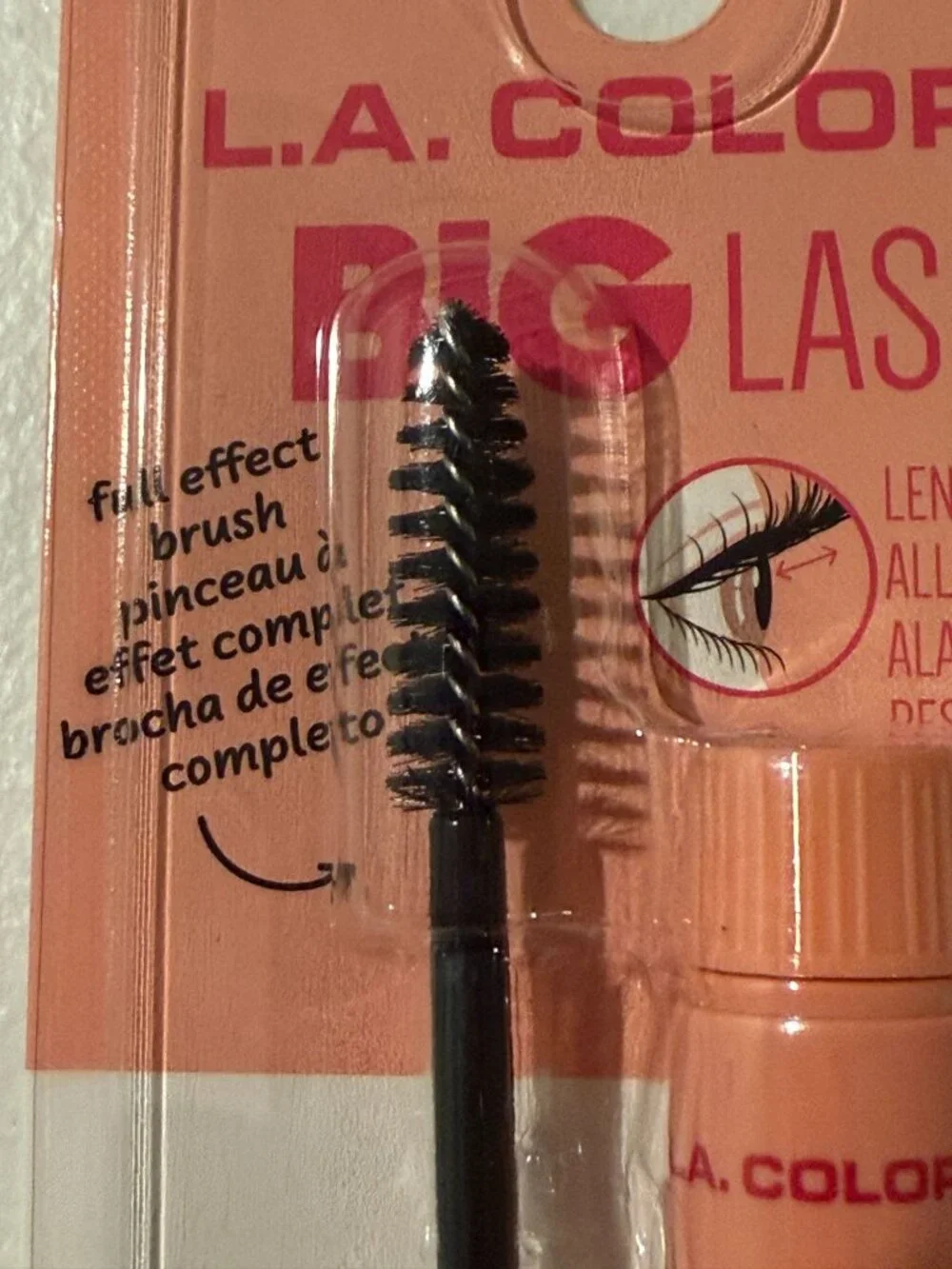 LA Colors Big Lash Mascara Beyond Black Full Volume 2 Pack New